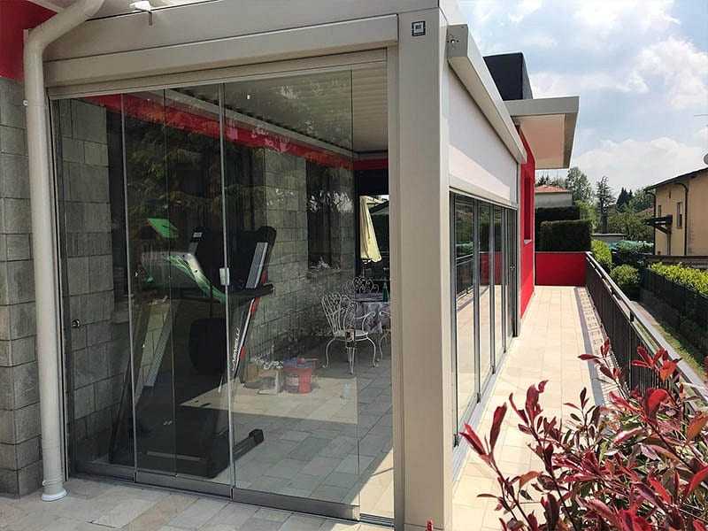 installazione veranda Canton Ticino