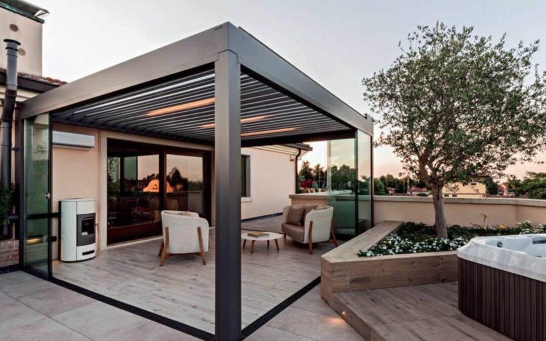 Chiudere balconi e terrazzi con vetrate (VEPA)
